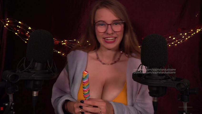 Soph Stardust ASMR - 9 Aug 2025 - Lollipop Play in My Sexy Lingerie