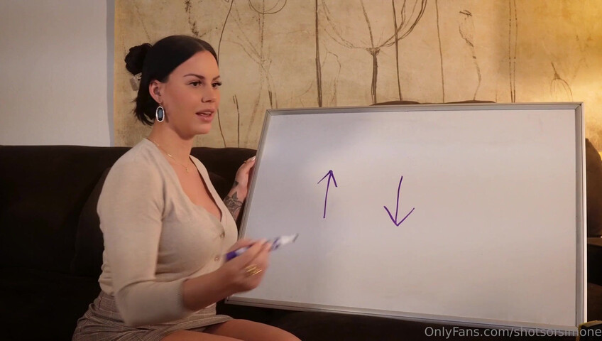 ShotsofSimone - CUM FOR TEACHER JOI