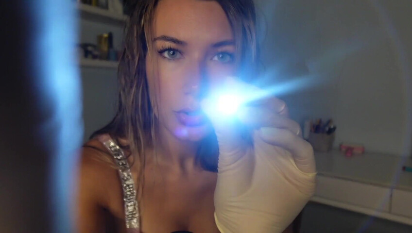 Sabrina Vaz - ASMR Nurse Examines Your Cock