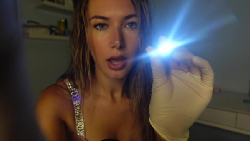 Sabrina Vaz - ASMR Nurse Examines Your Cock