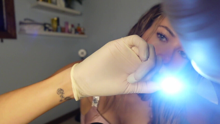 Sabrina Vaz - ASMR Nurse Examines Your Cock