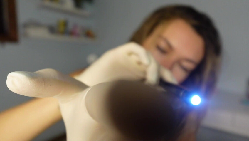 Sabrina Vaz - ASMR Nurse Examines Your Cock