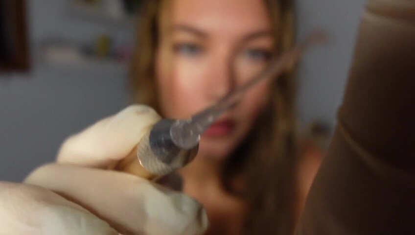 Sabrina Vaz - ASMR Nurse Examines Your Cock