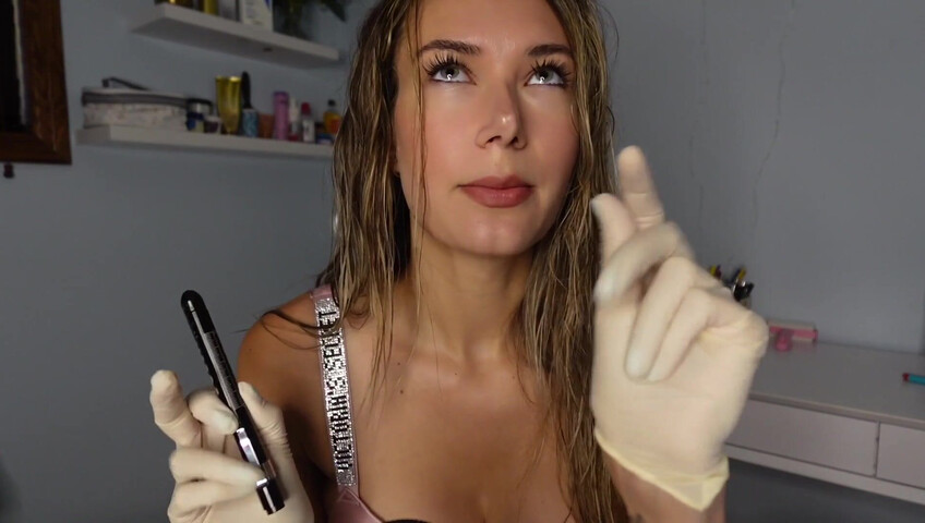 Sabrina Vaz - ASMR Nurse Examines Your Cock