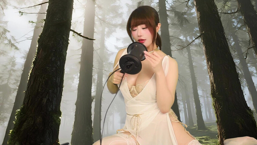 Yui ASMR - Lewd Video Lost in Forest