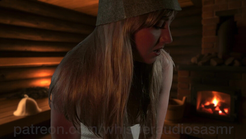 WhisperAudios ASMR - 25 Sep 2025 - Getting HOT in the Sauna