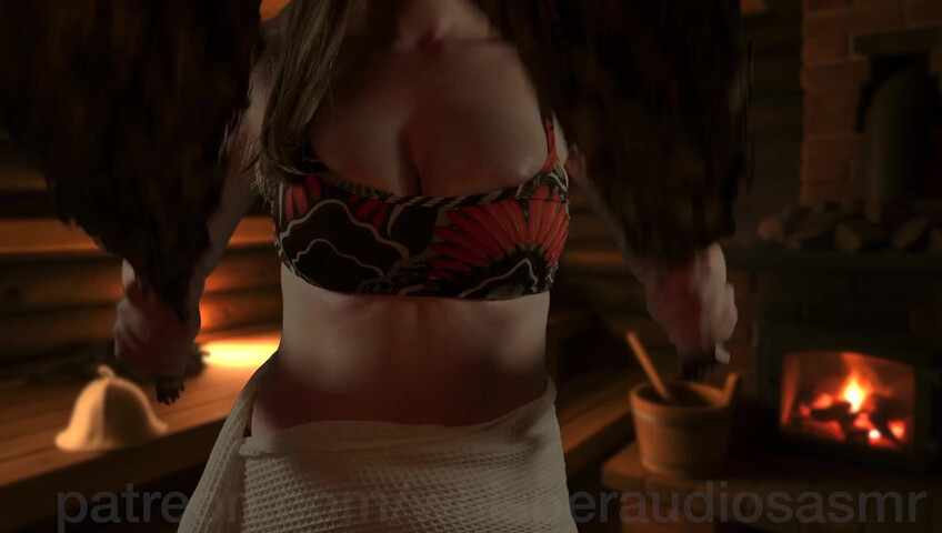 WhisperAudios ASMR - 25 Sep 2025 - Getting HOT in the Sauna