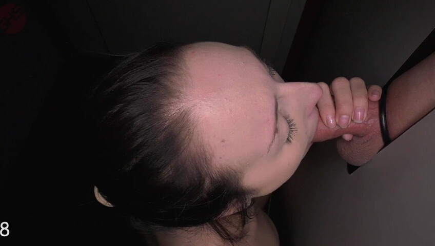 Gloryhole Swallow - Daphne 1st Visit