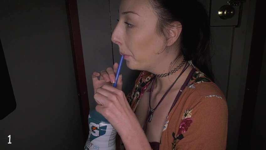 Gloryhole Swallow - Daphne 1st Visit