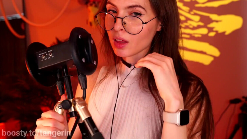 Tangerin ASMR - 24 October 2025 - Close Ear Licking & Lipping
