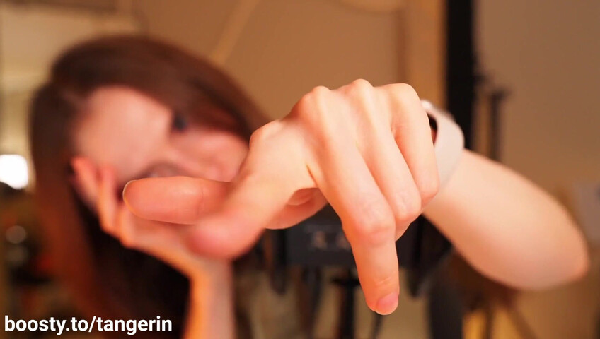 Tangerin ASMR - 21 Aug 2025 - Ear Cupping, Tk Tk & Mouth Sounds (Unblurred)