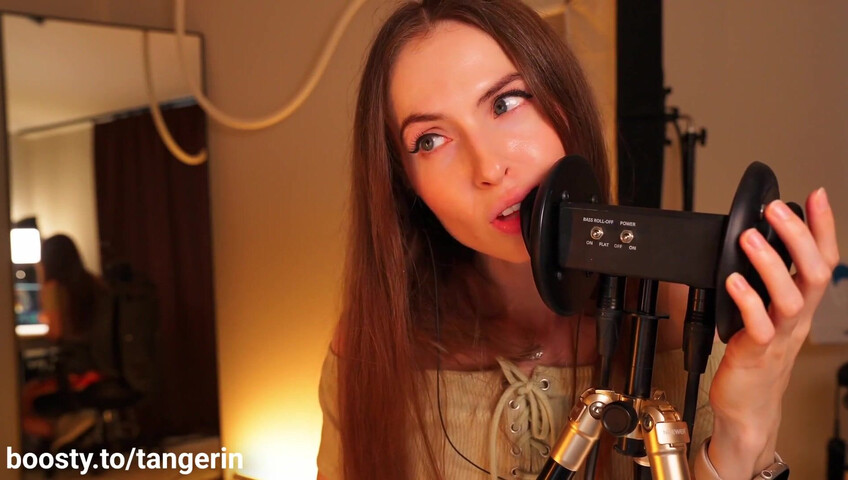 Tangerin ASMR - 21 Aug 2025 - Ear Cupping, Tk Tk & Mouth Sounds (Unblurred)