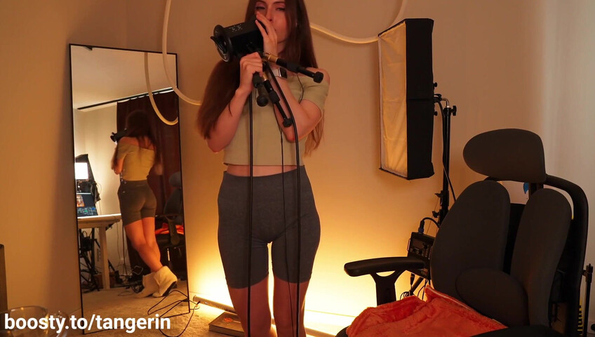 Tangerin ASMR - 21 Aug 2025 - Ear Cupping, Tk Tk & Mouth Sounds (Unblurred)