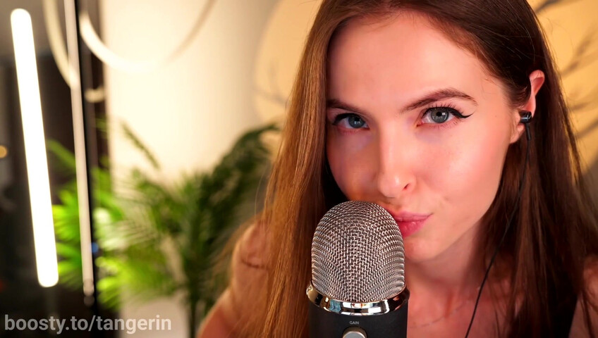 Tangerin ASMR - 13 November 2025 - Ear Licking - Lipping & Eye Contact