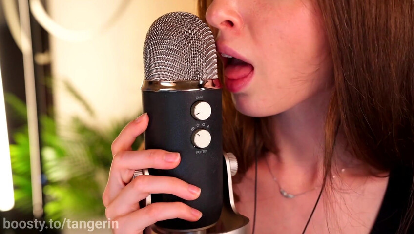 Tangerin ASMR - 13 November 2025 - Ear Licking - Lipping & Eye Contact