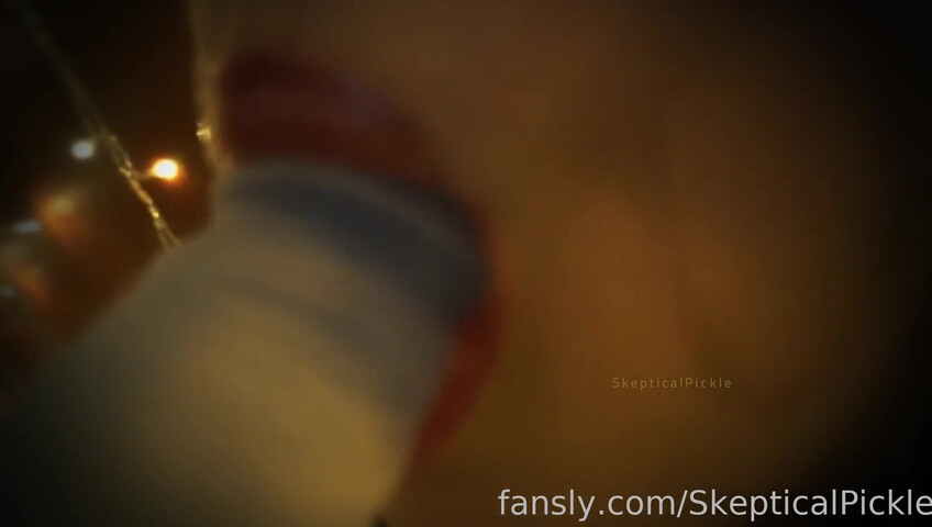 SkepticalPickle ASMR - 26 Sep 2025 - Super Up Close Tip Licking and Sucking