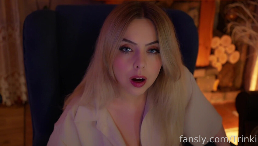 Trinki ASMR - 20 July 2025 - ANGRY STEP MOM ROLEPLAY IN WHITE LINGERIE *Sound Fixed