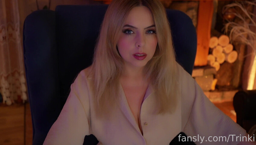 Trinki ASMR - 20 July 2025 - ANGRY STEP MOM ROLEPLAY IN WHITE LINGERIE *Sound Fixed