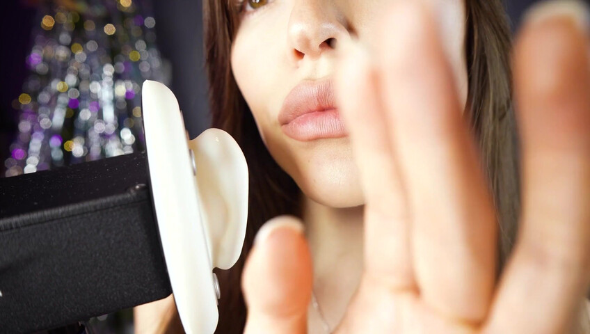 Top Baby ASMR - Black Outfit, Soft Hands, Wet Cream