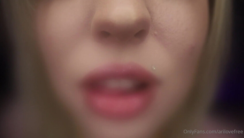 AriLove - Lens Fogging ASMR Fast whispers & heavy breathing