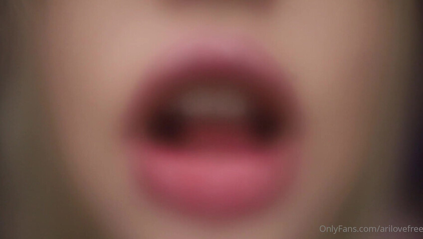 AriLove - Lens Fogging ASMR Fast whispers & heavy breathing