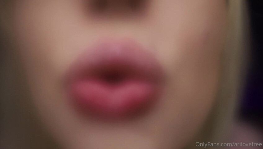 AriLove - Lens Fogging ASMR Fast whispers & heavy breathing