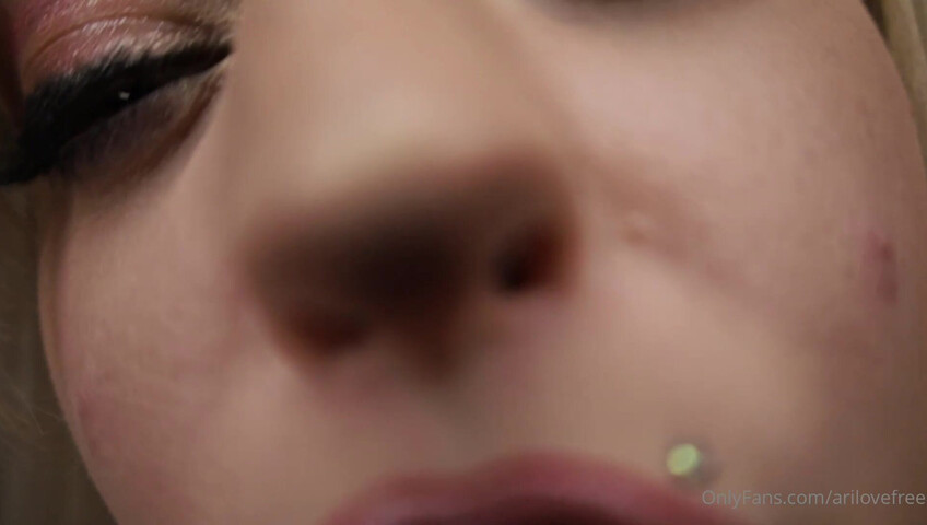 AriLove - Lens Fogging ASMR Fast whispers & heavy breathing