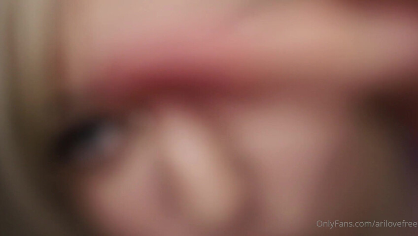 AriLove - Lens Fogging ASMR Fast whispers & heavy breathing