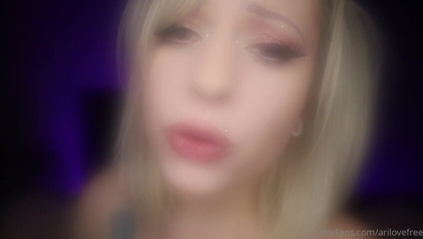 AriLove - Lens Fogging ASMR Fast whispers & heavy breathing