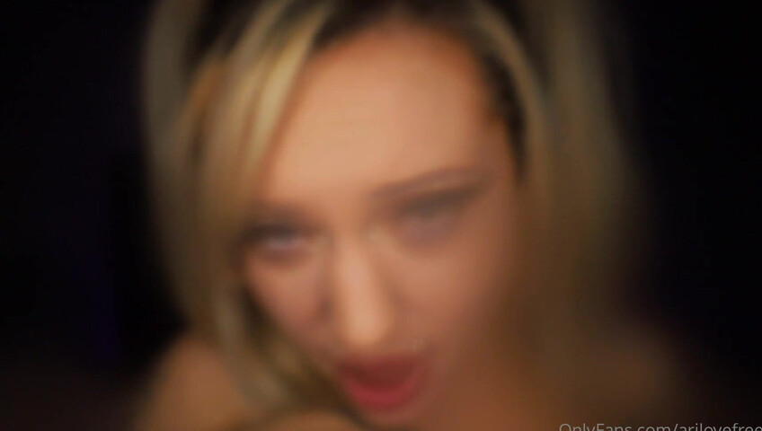 AriLove - Lens Fogging ASMR Fast whispers & heavy breathing