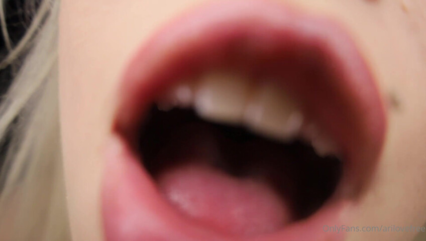 AriLove - Lens Fogging ASMR Fast whispers & heavy breathing