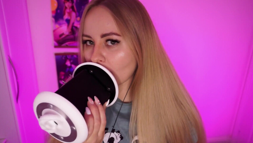 Simka ASMR - Fingers Licking 3DIO