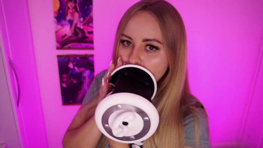 Simka ASMR - Fingers Licking 3DIO