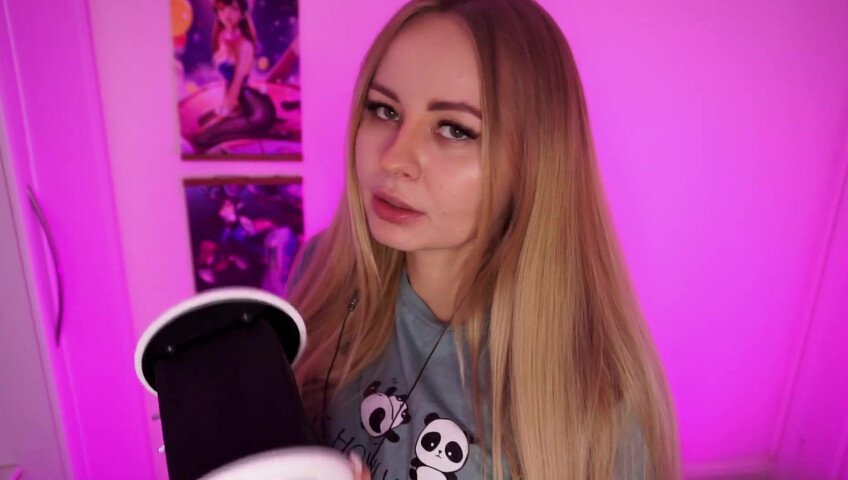 Simka ASMR - Fingers Licking 3DIO