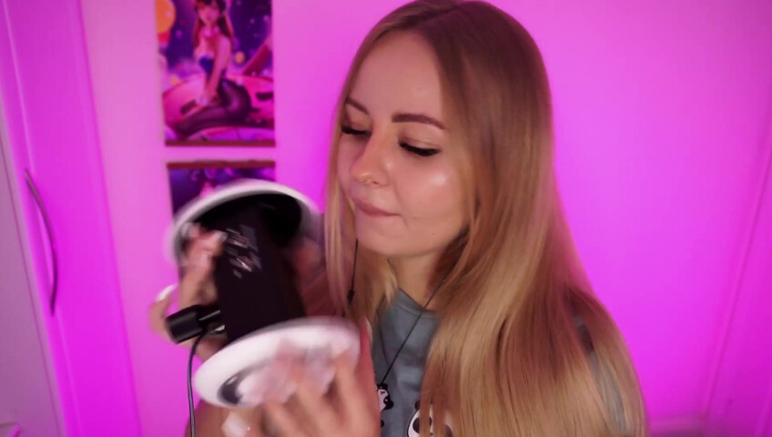 Simka ASMR - Fingers Licking 3DIO