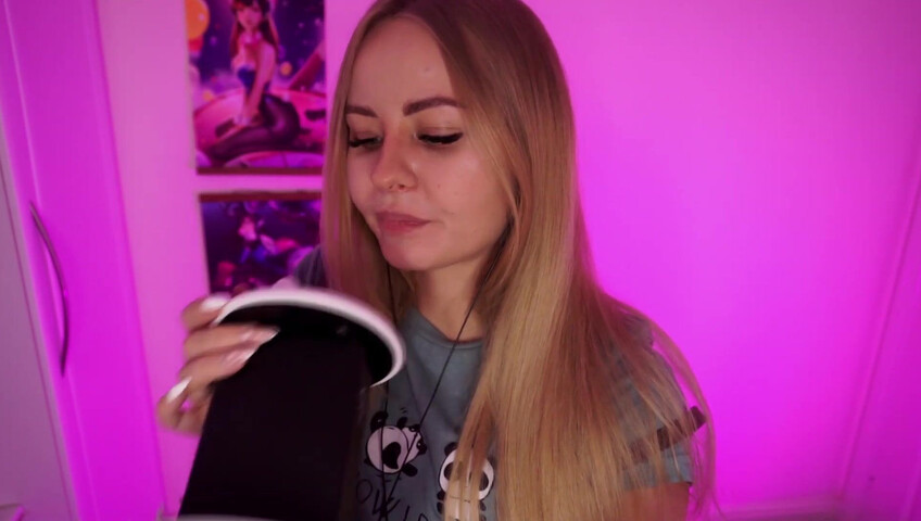 Simka ASMR - Fingers Licking 3DIO
