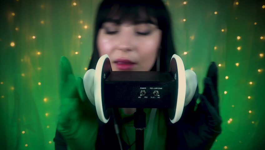 SacredXO – Shego’s Black Latex Gloves Slide Deep Into Your Ears While I Lick You