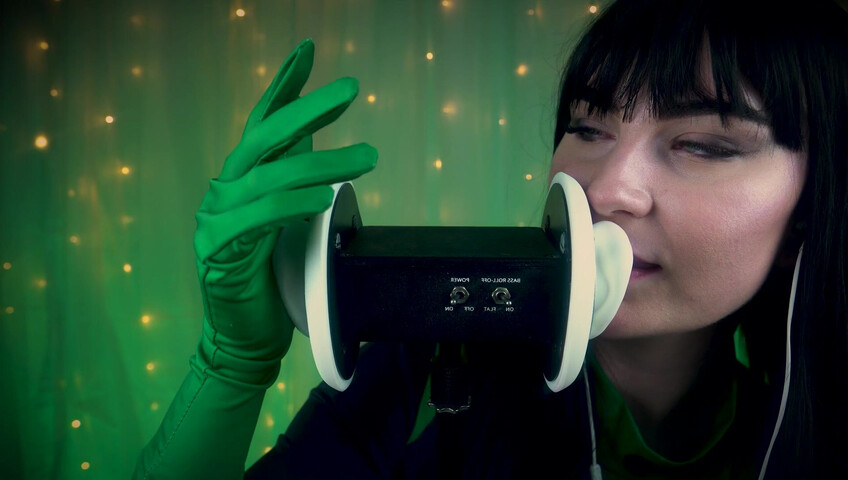 SacredXO – Shego’s Black Latex Gloves Slide Deep Into Your Ears While I Lick You