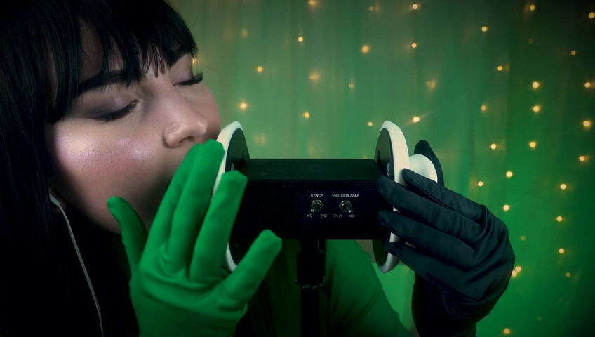 SacredXO – Shego’s Black Latex Gloves Slide Deep Into Your Ears While I Lick You