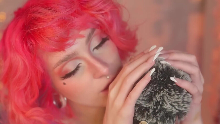 ASMR Soft Sounds ♡ Fluffy Brain Massage & More (No Talking)