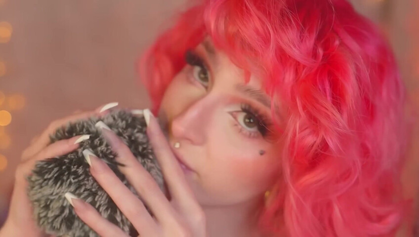 ASMR Soft Sounds ♡ Fluffy Brain Massage & More (No Talking)