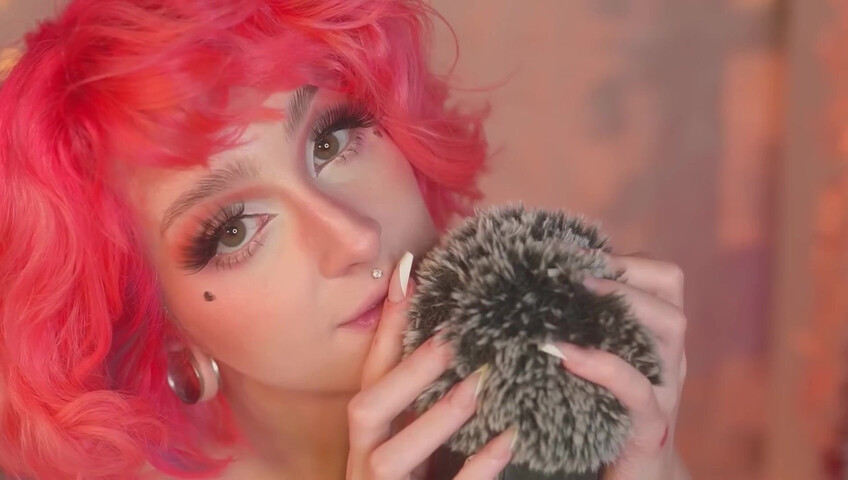 ASMR Soft Sounds ♡ Fluffy Brain Massage & More (No Talking)