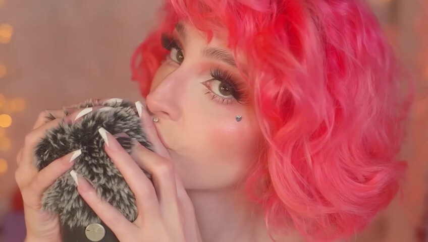 ASMR Soft Sounds ♡ Fluffy Brain Massage & More (No Talking)