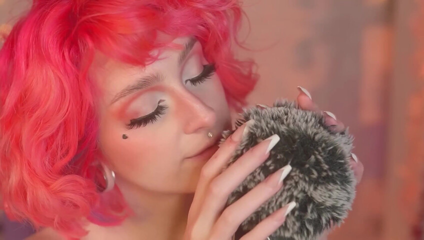 ASMR Soft Sounds ♡ Fluffy Brain Massage & More (No Talking)