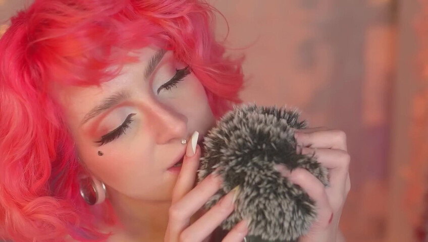 ASMR Soft Sounds ♡ Fluffy Brain Massage & More (No Talking)