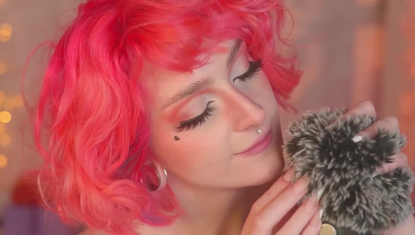 ASMR Soft Sounds ♡ Fluffy Brain Massage & More (No Talking)