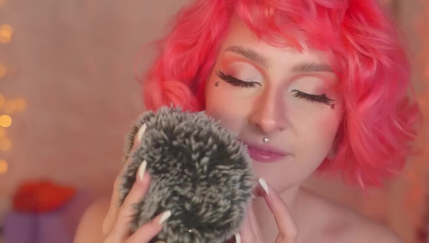 ASMR Soft Sounds ♡ Fluffy Brain Massage & More (No Talking)