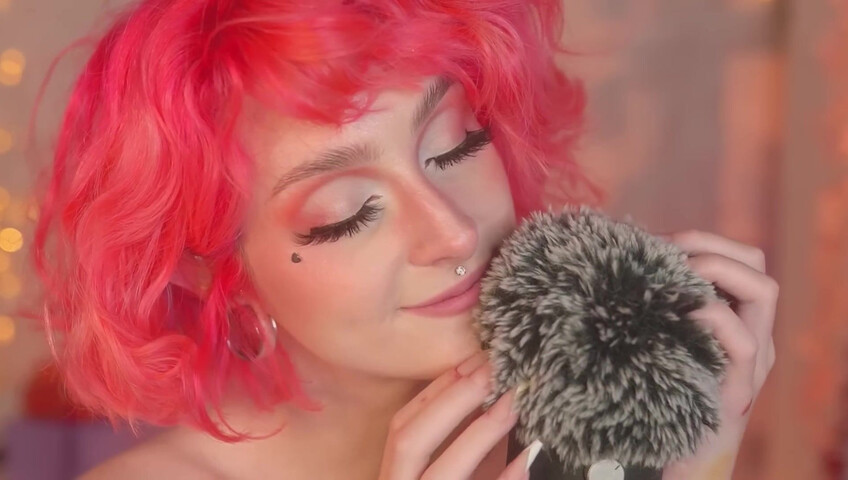 ASMR Soft Sounds ♡ Fluffy Brain Massage & More (No Talking)