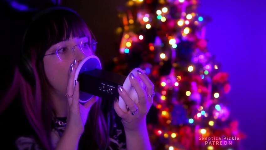 SkepticalPickle ASMR - 23 December 2025 - Soda and Ear Licking (golden tier)