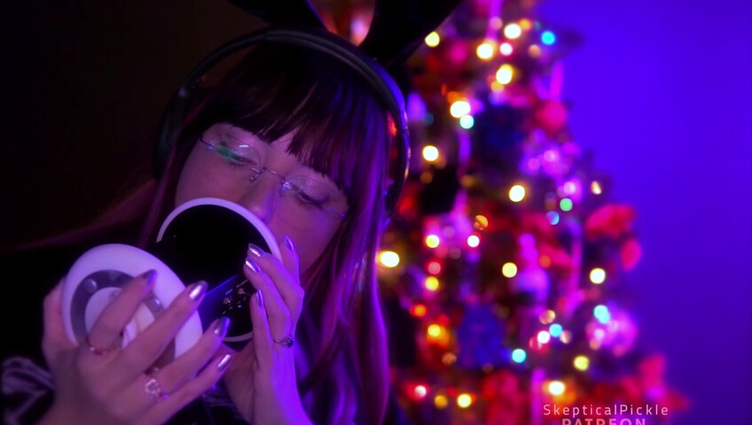 SkepticalPickle ASMR - 23 December 2025 - Soda and Ear Licking (golden tier)
